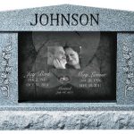 Custom Headstones with Full-Service Production 12 Gray Granite Family Headstone